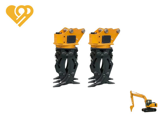 Heavy Equipment Hydraulic Attachment Sorting Demolition Grapple for Bulldozer Excavator