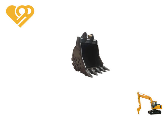 320 Excavator Bucket Wear-Resistant Yellow Attachment Heavy Equipment Spare Parts