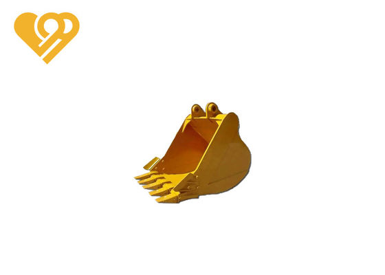 320 Excavator Bucket Wear-Resistant Yellow Attachment Heavy Equipment Spare Parts