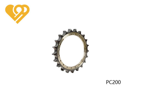Quench Tempering ZG40Mn KOMATSU Excavator Drive Sprockets