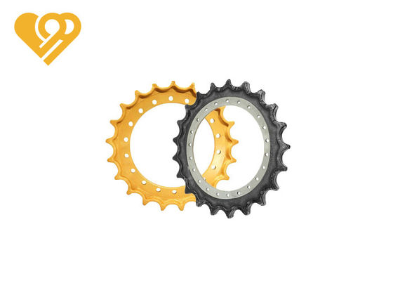 Quench Tempering ZG40Mn KOMATSU Excavator Drive Sprockets