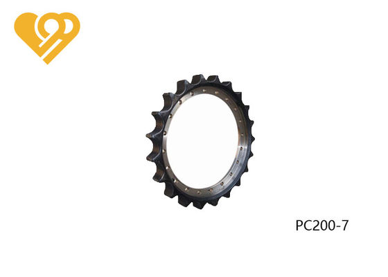 Forging / Casting Excavator Drive Sprockets HITACHI Undercarriage Spare Parts