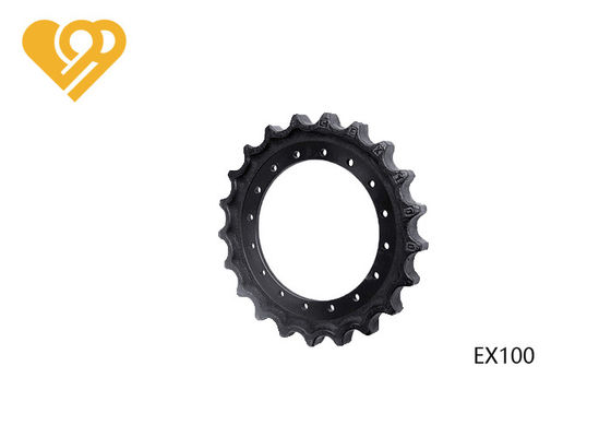 Forging / Casting Excavator Drive Sprockets HITACHI Undercarriage Spare Parts