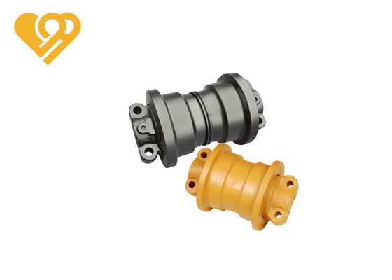 Forging KOBELCO SK200 Single Flange Bottom Roller for Earthmoving Machinery Undercarriage Parts