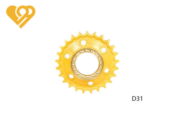 OEM Drive Sprocket Bulldozer Undercarriage Parts With 4-10 Mm HRC Depth