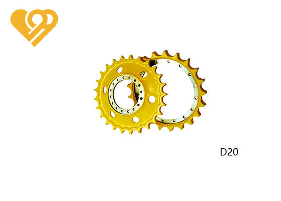OEM Drive Sprocket Bulldozer Undercarriage Parts With 4-10 Mm HRC Depth