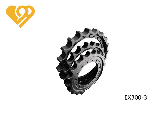 Forging / Casting Excavator Drive Sprockets HITACHI Undercarriage Spare Parts
