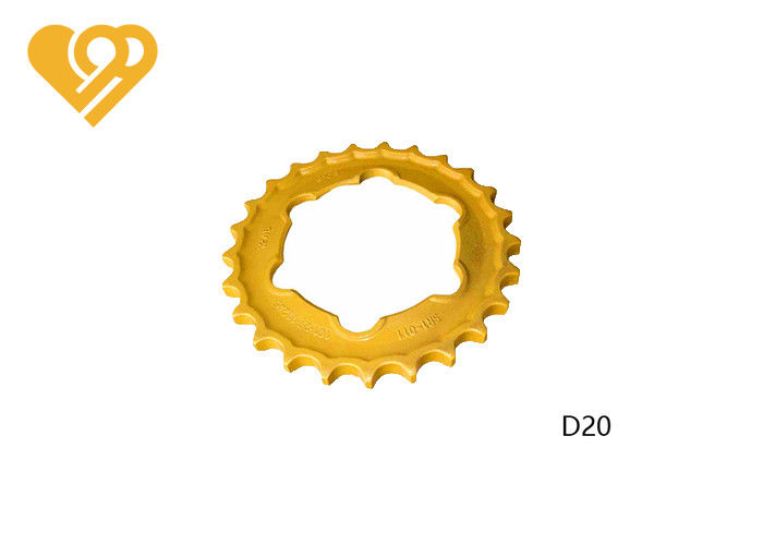 OEM Drive Sprocket Bulldozer Undercarriage Parts With 4-10 Mm HRC Depth