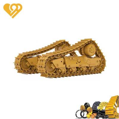 جودة 228mm Pitch Single Grouser Track Shoe في 25MnB Boron Alloy Steel لشركة Liebherr PR764 مصنع