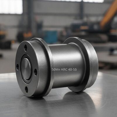 جودة 50Mn Steel HRC 40-55 Single Flange Bottom Track Roller لسيارة تحتية حفر Hyundai Daewoo مصنع