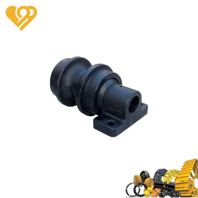 جودة ZX210 هيتاشي ZX240 حفارة المسار الناقل الأسطوانة مزورة 50Mn الصلب التعريفي تصلب HRC 48-55 جزء الهيكل السفلي مصنع